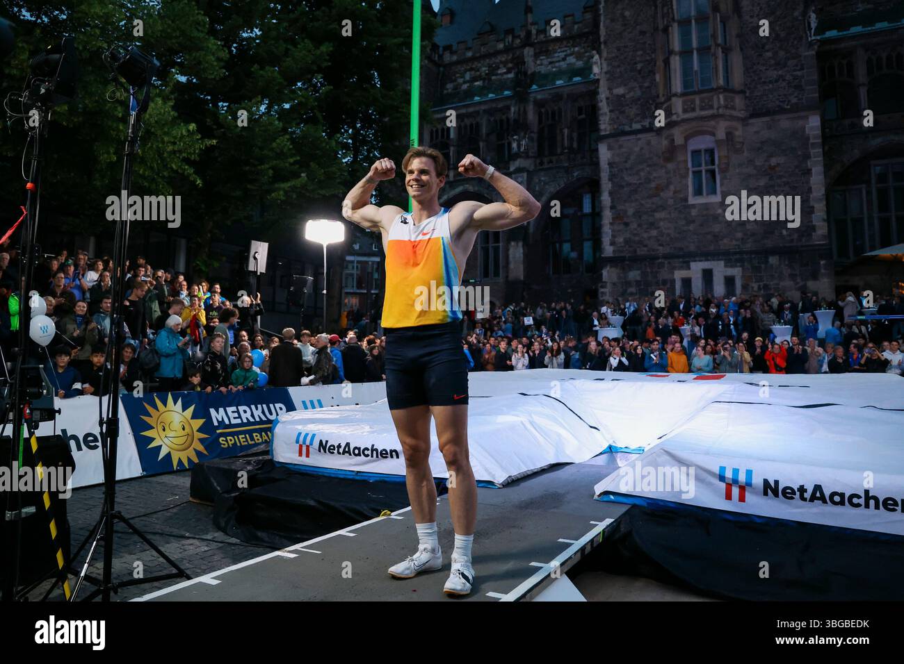 Nielsen Christopher (USA)am 04.06.2025 beim NetAachen Domspringen 2025