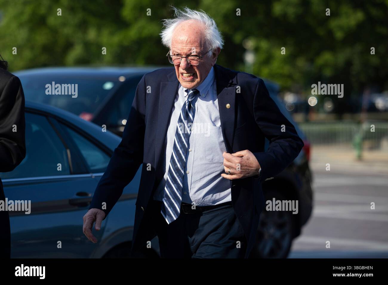 Sen. Sanders Sen. Bernie Sanders (I-Vt.) arrives for a vote at the U.S. Capitol June ...