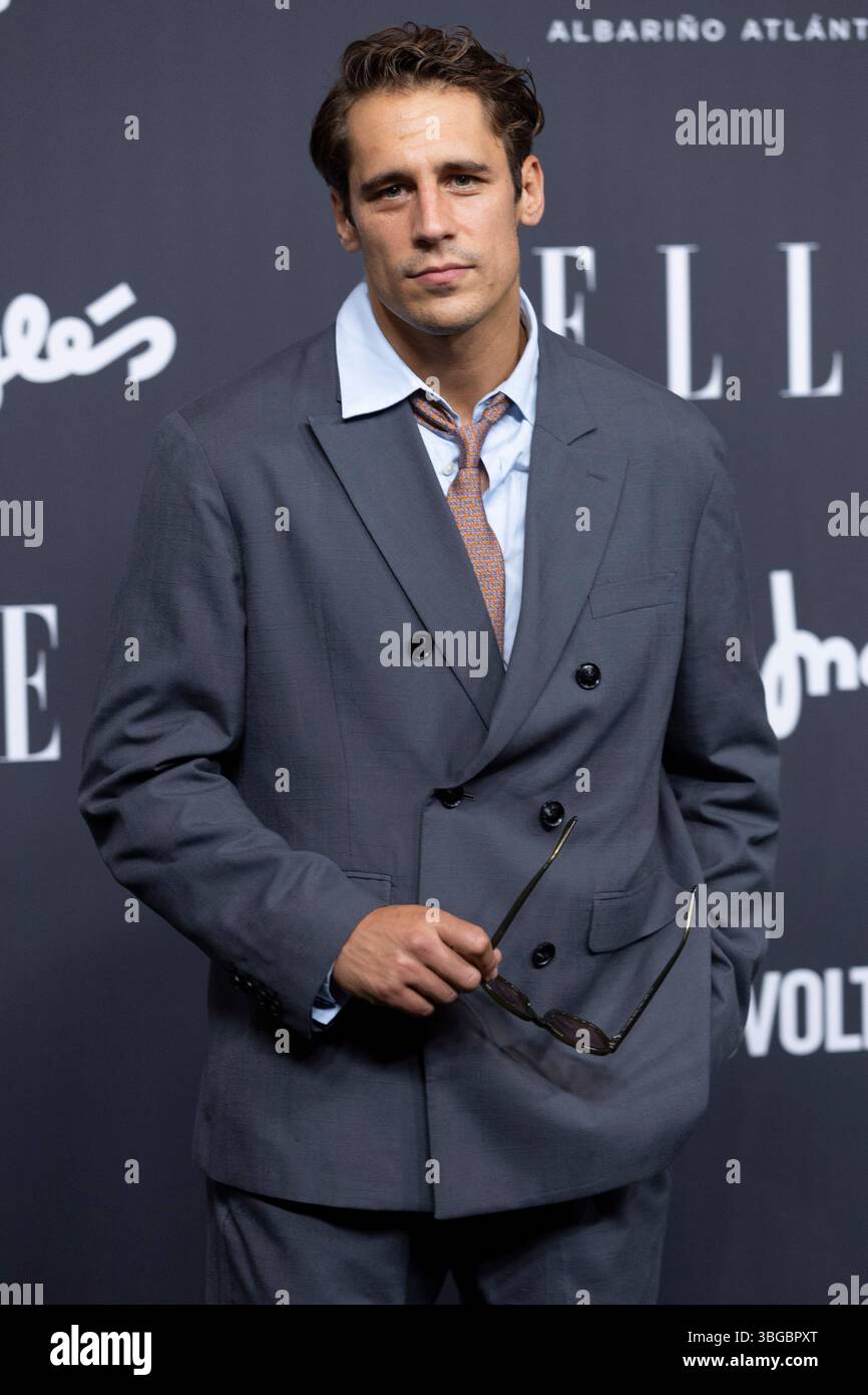 Mario Rivas Spain Martiño Rivas attended 'the ELLE Style Awards 2025' Photocall at the ...