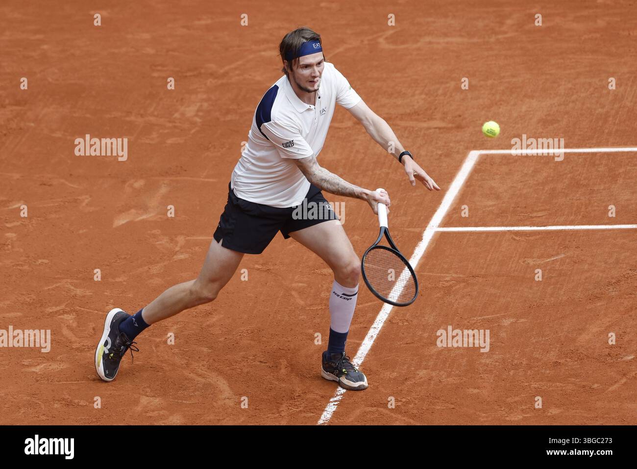 Alexander Bublik of Kazakhstan during day 11 of RolandGarros 2025