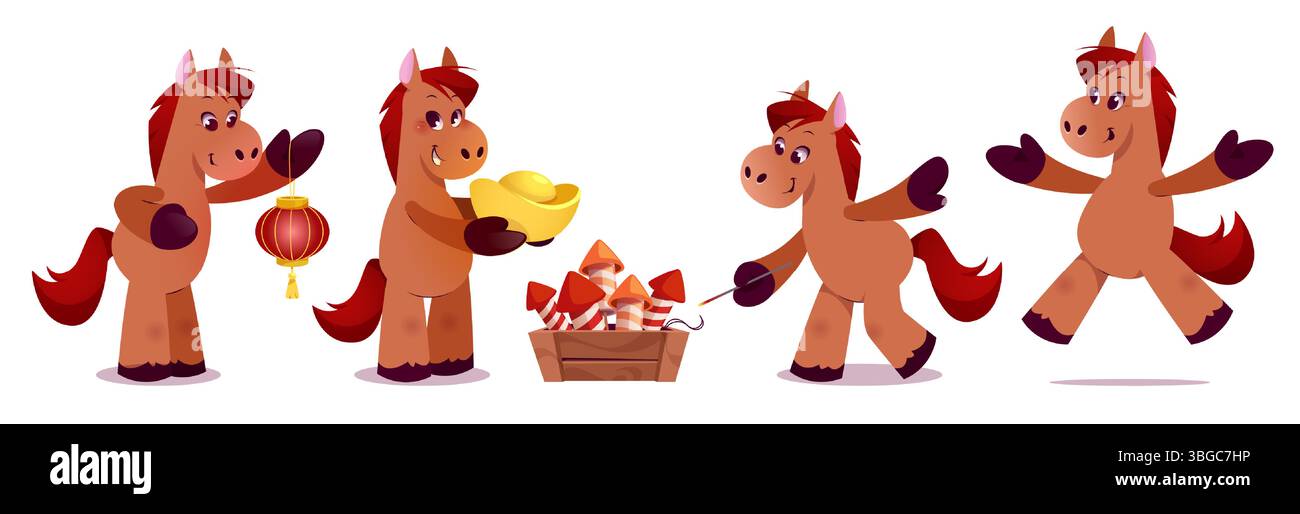 Red Horse Chinese 2026 New Year Symbol Cartoon Mascot Holding Lantern red-horse-chinese-2026-new-year-symbol-cartoon-mascot-holding-lantern