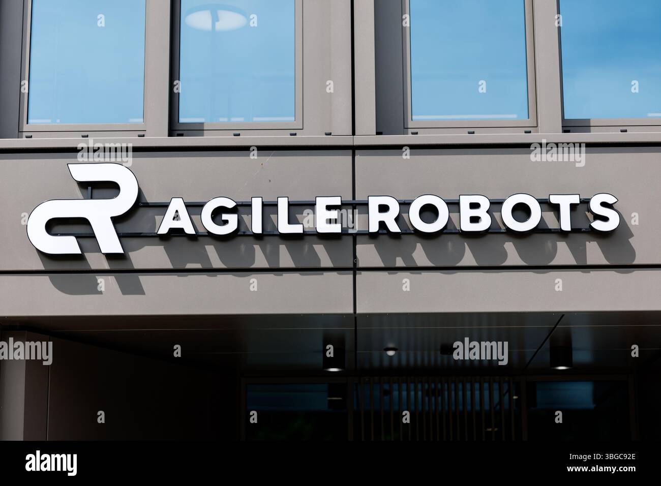 Agile Robotics Munich, Germany. 04th June, 2025. The logo and lettering of Agile ...