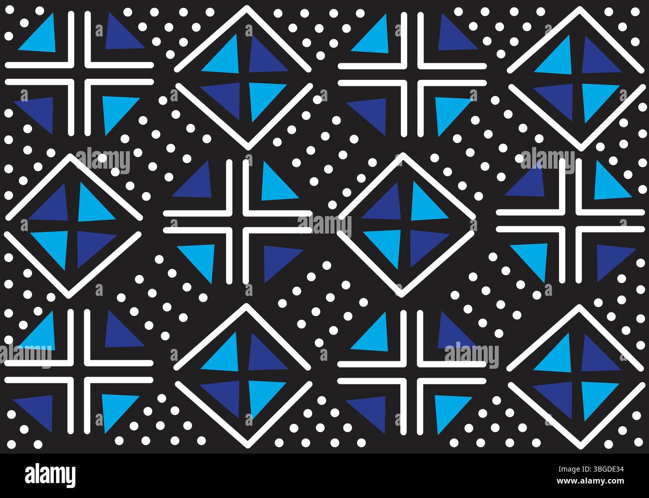 Motif BOGOLAN Stock Vector
