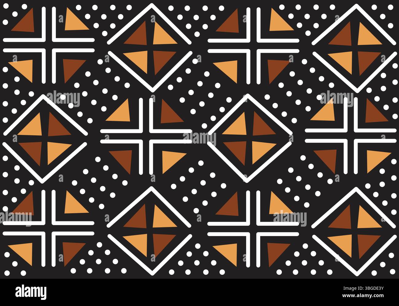 Motif BOGOLAN Stock Vector