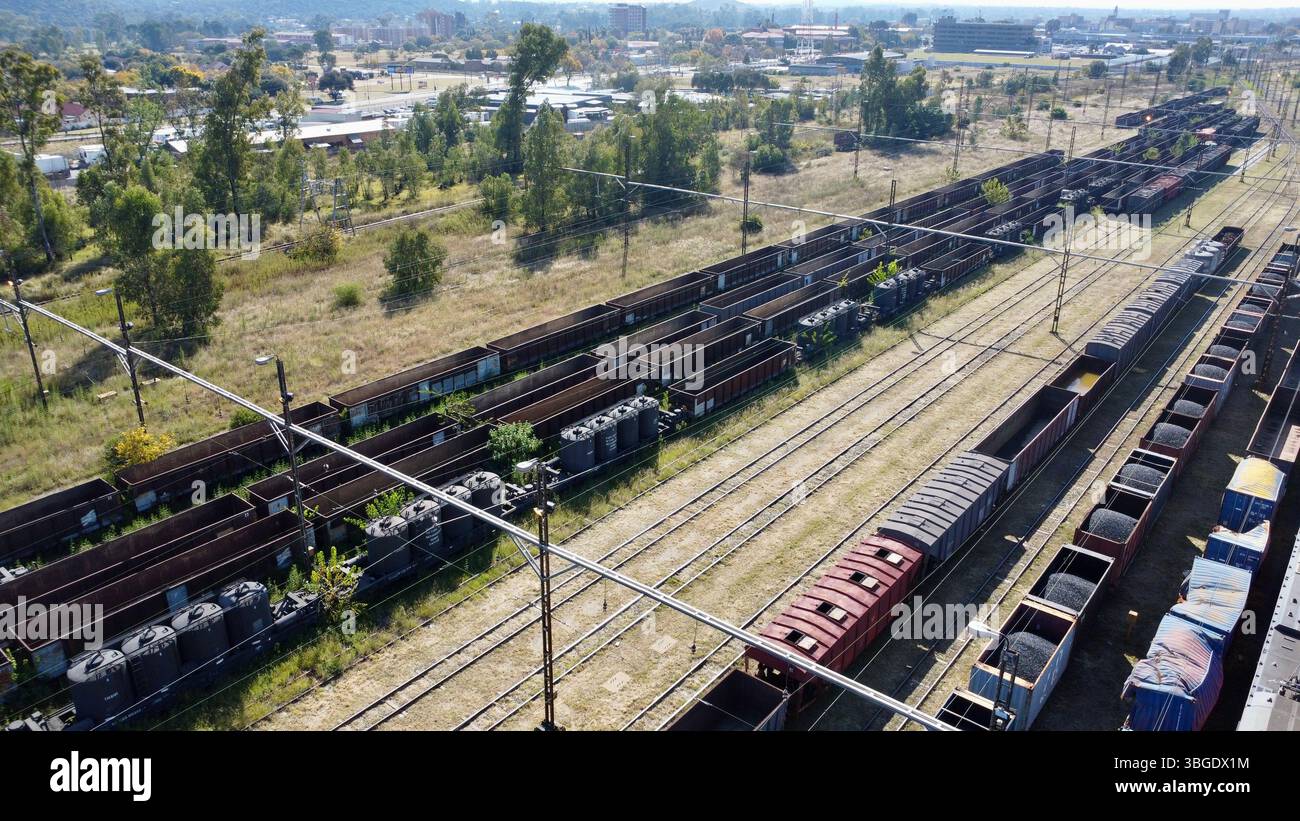 Rail network aerial hi-res stock photography and images - Alamy
