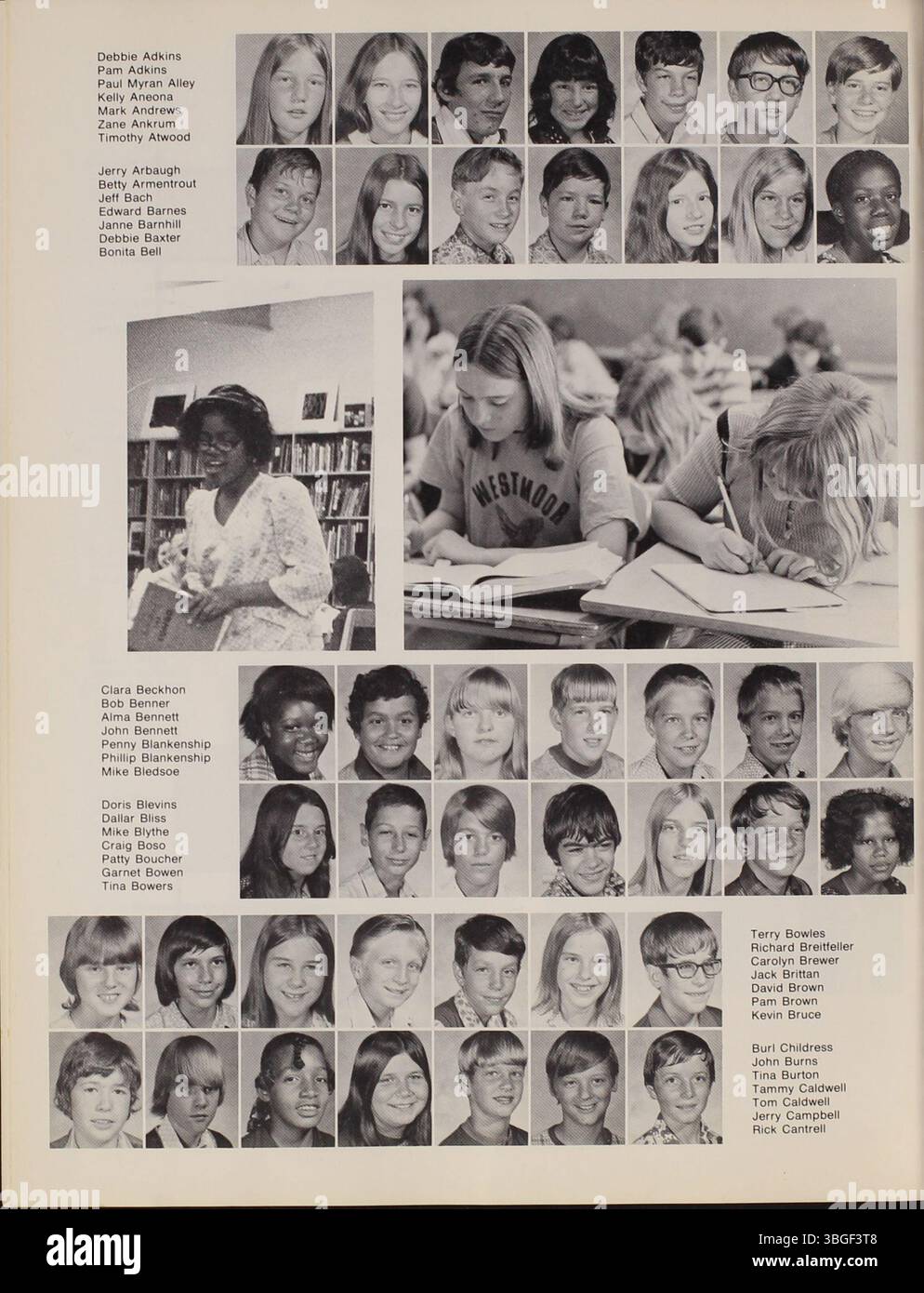 The 1974 'The Talon' yearbook from Westmoor Junior High School ...