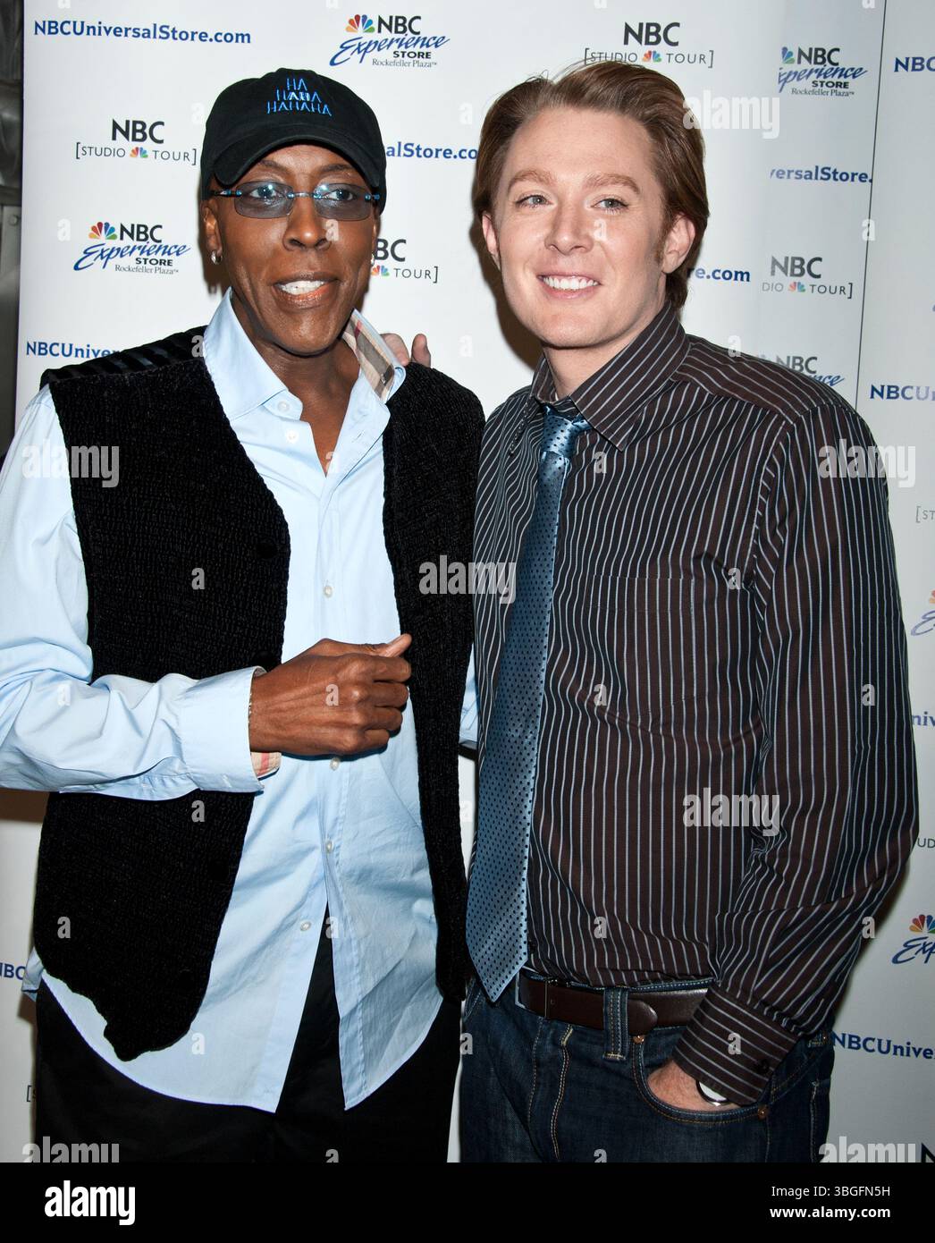 The Celebrity Apprentice Finalists Arsenio Hall and Clay Aiken visit ...