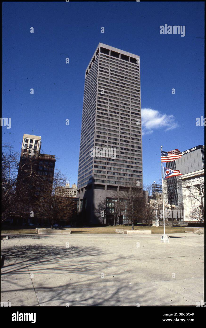 Jrhode Building The James A. Rhodes State Office Tower, completed in 1975, stands at ...