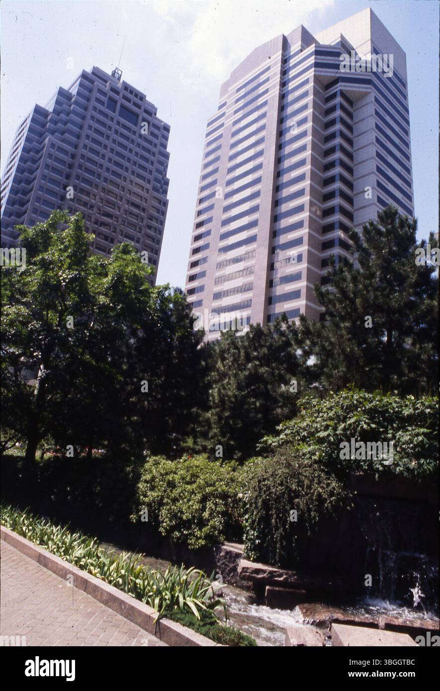 View looking southwest at the William Green Building, also known as the ...