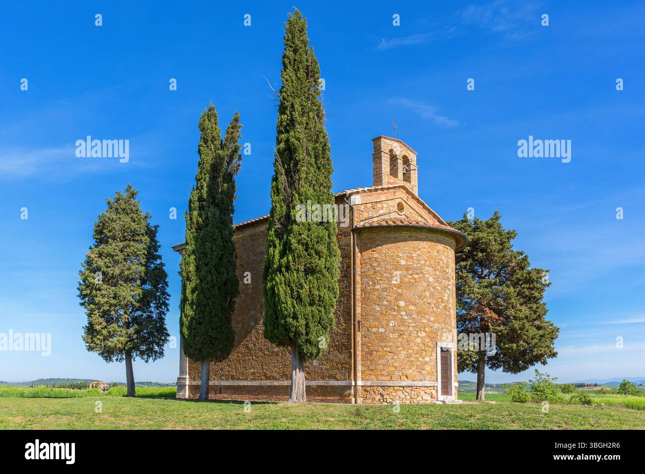 Cappella della Madonna di vita locate in Tuscany, Italy Stock Photo