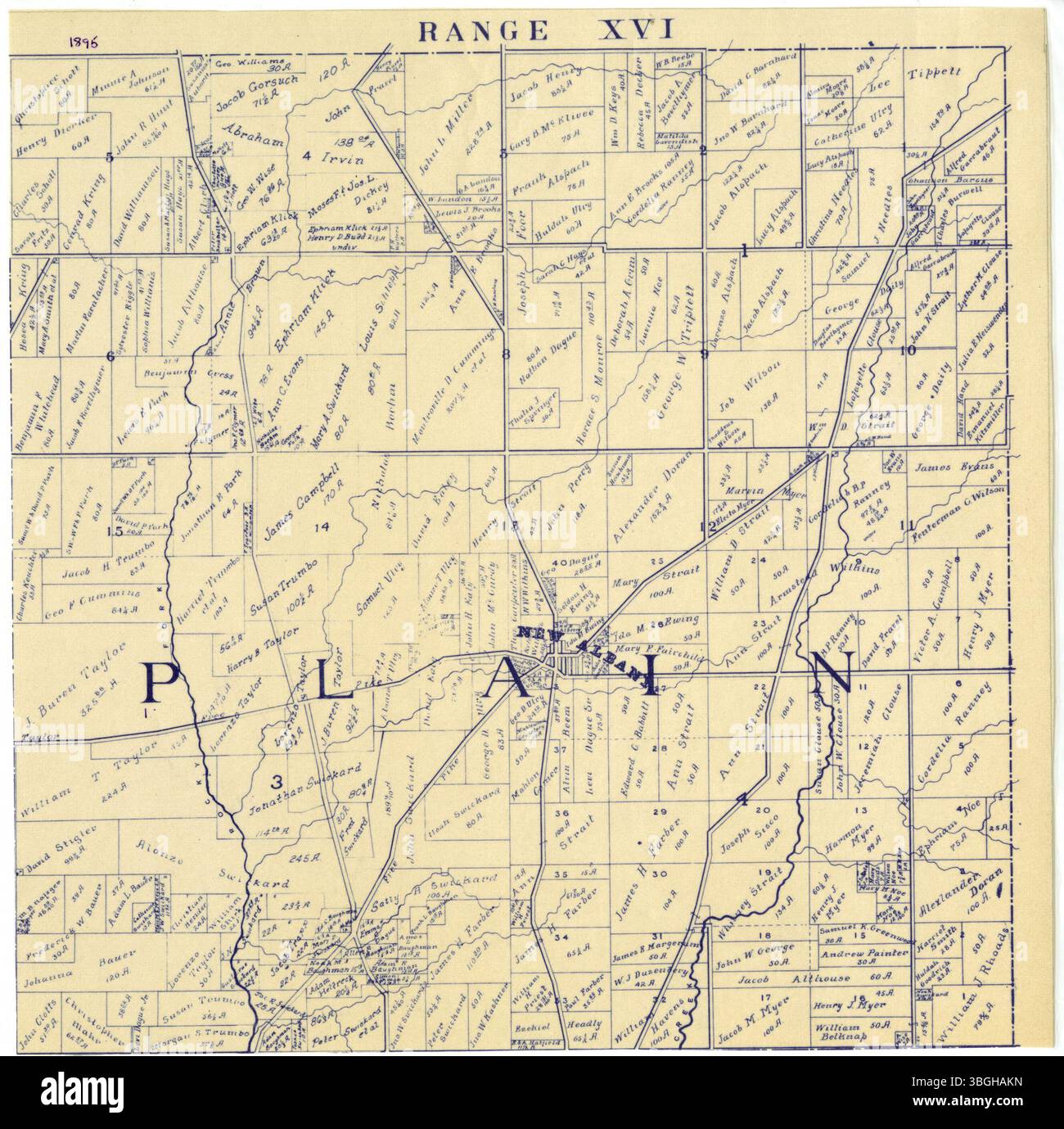 County of middlesex map hi-res stock photography and images - Alamy, image size:1300x1379