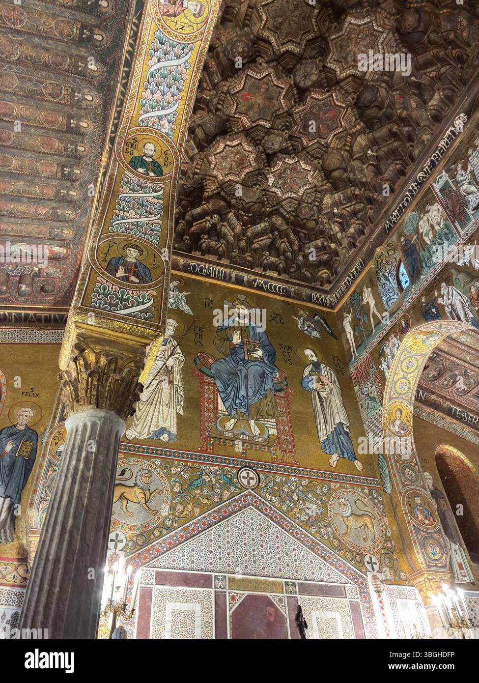 Royal Palace and Palatine Chapel of the Norman Palace in Palermo ...