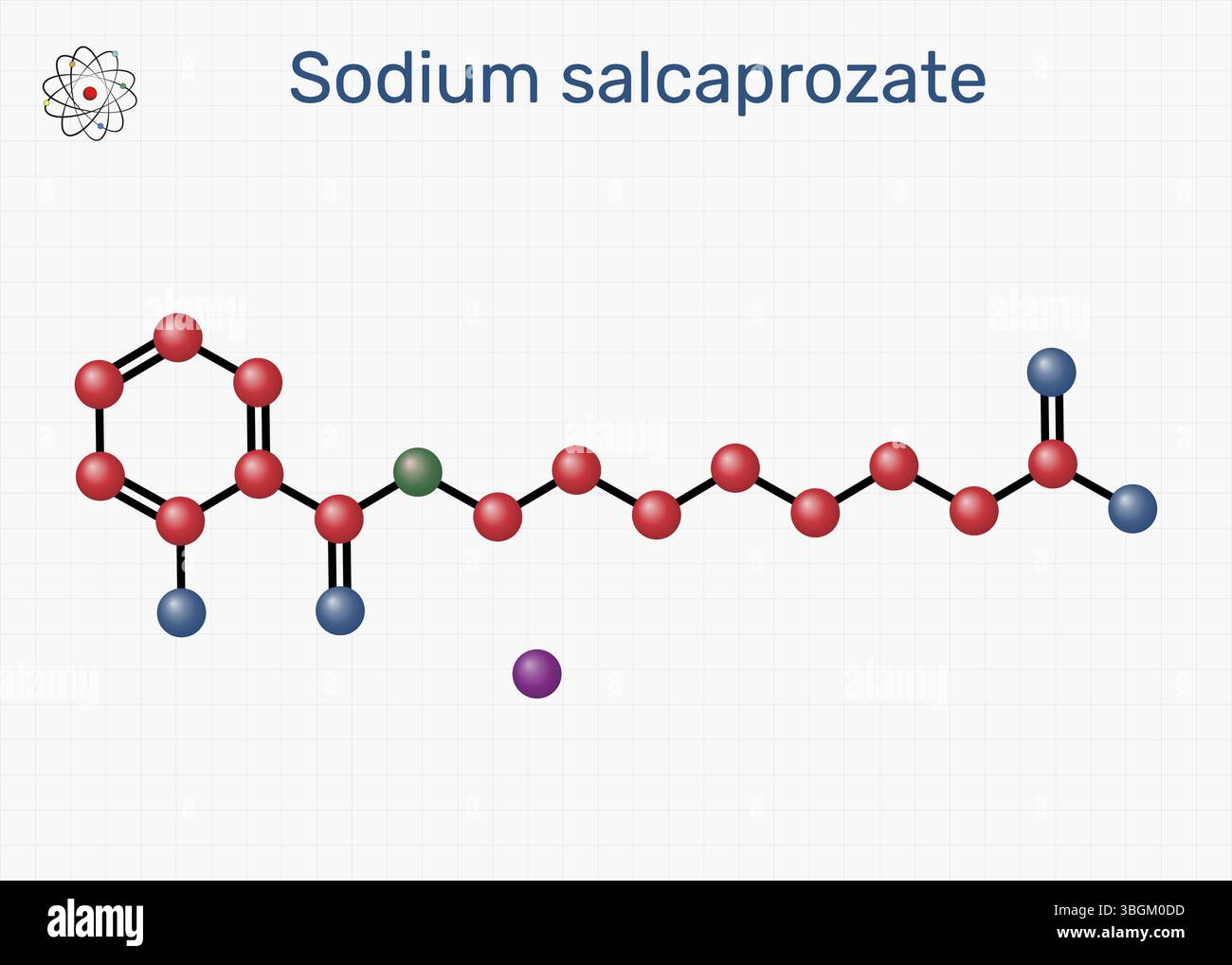 Sodium salcaprozate, SNAC molecule. Absorption enhancer for oral ...
