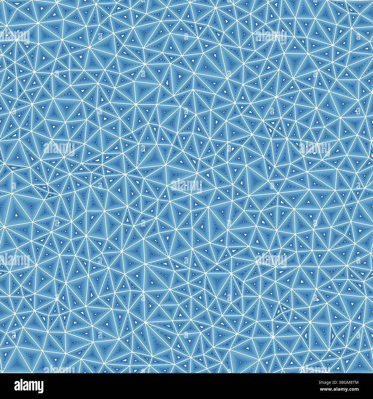 Abstract template background. Multiple repeated inner triangles. Small triangles size. Single color tone style. Seamless pattern. Stock Vector