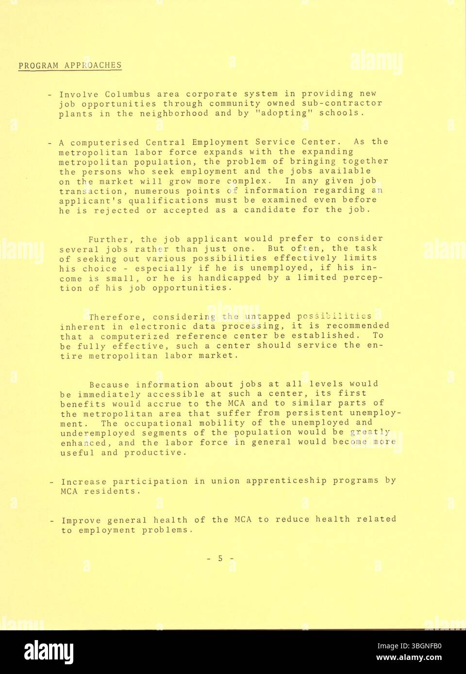Model Cities Program 1966 This document includes part 1 of the Model City Program application for ...