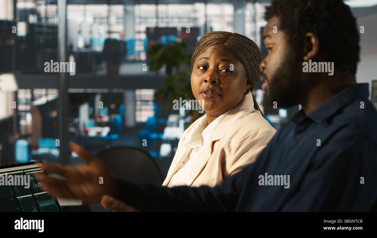 Angry manager in office berating hi-res stock photography and images ...
