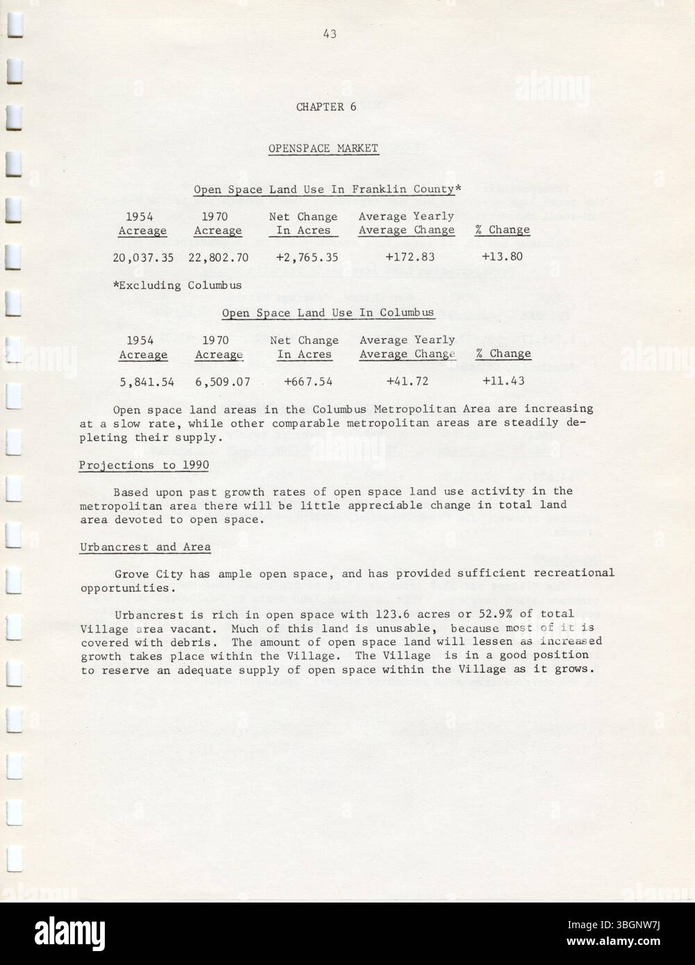 The 1974 Urbancrest Comprehensive Community Development Plan outlines ...
