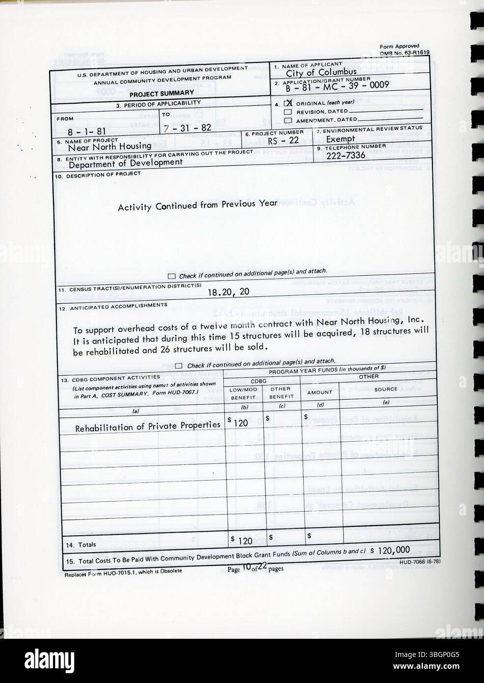 Franklin County's 1981 application to HUD for a $9,462,000 grant seeks ...