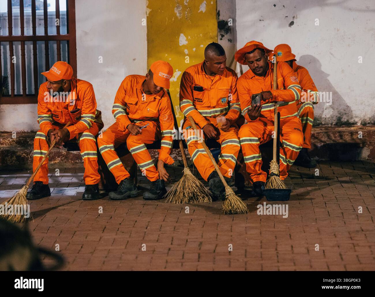 People in the Colombian Caribbean city