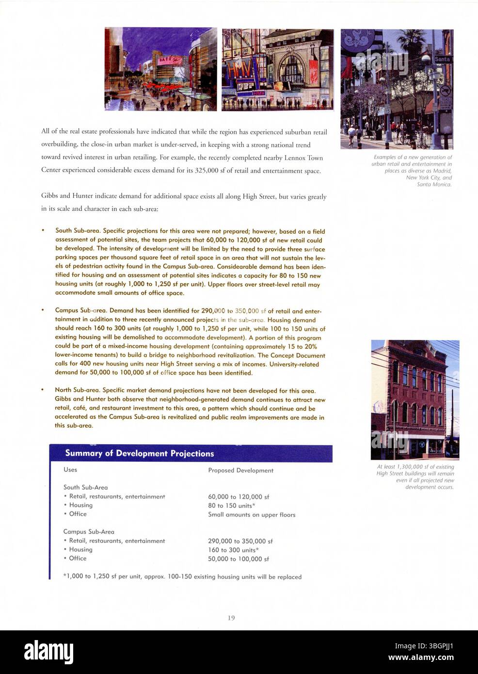 The 2000 Plan for High Street is a vision and action plan for ...