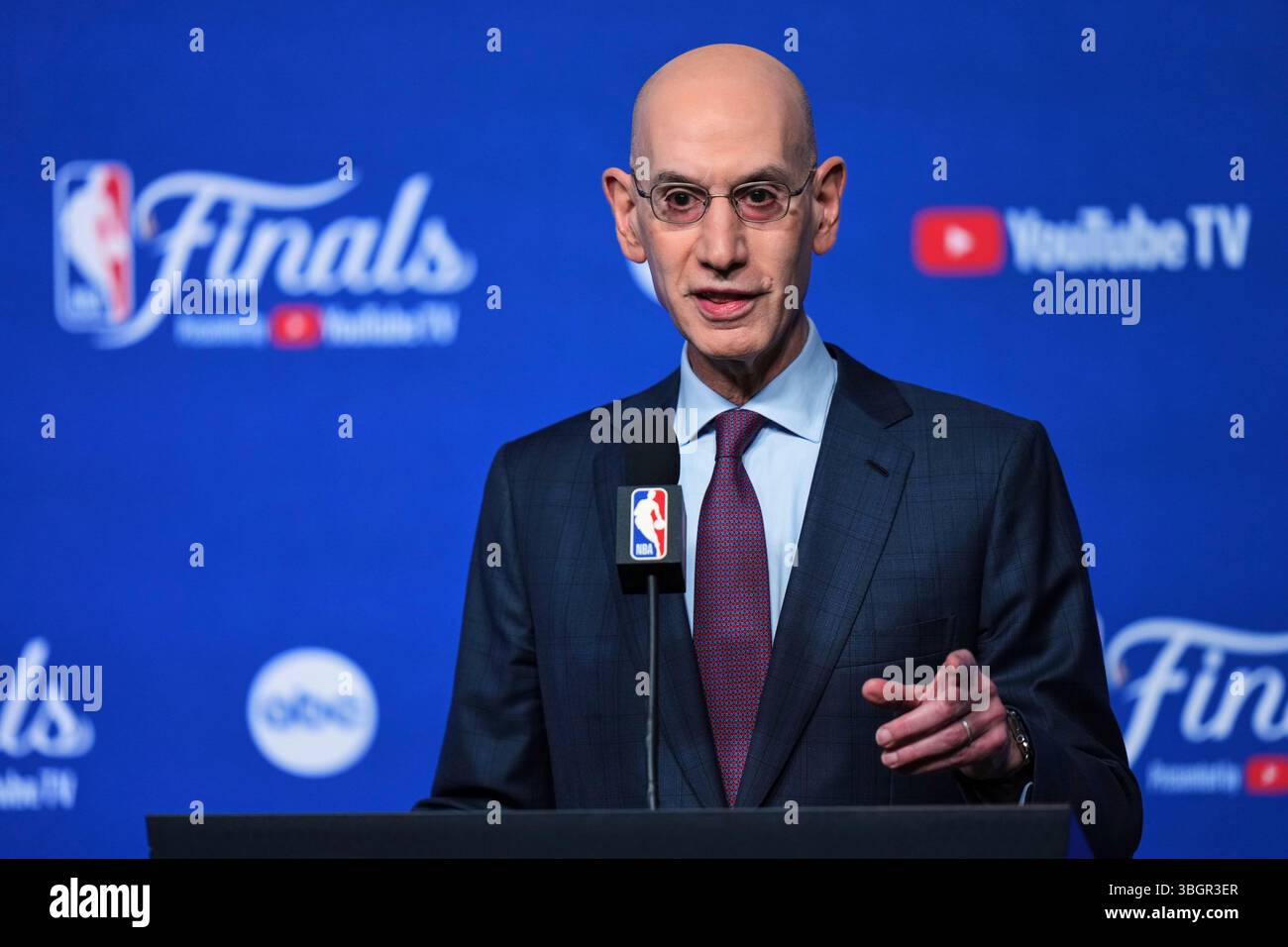 Adam Silver NBA press conference Finding the Balance: The Commissioner’s Perspective