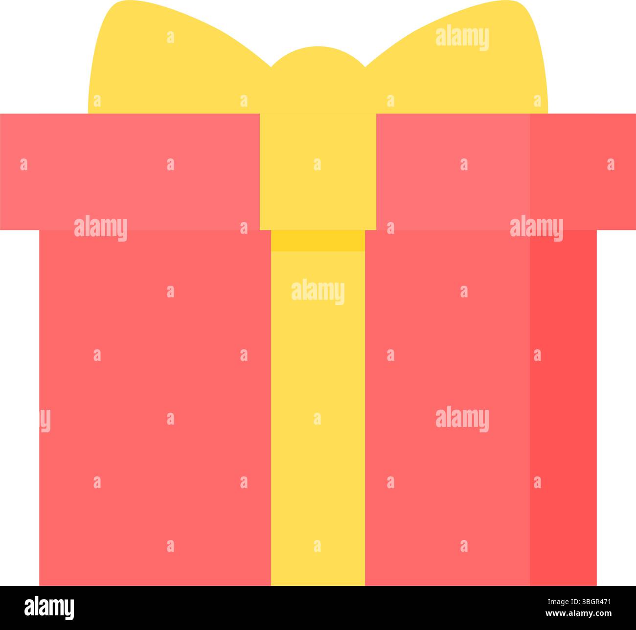 Minimalist icon red gift box hi-res stock photography and images - Alamy