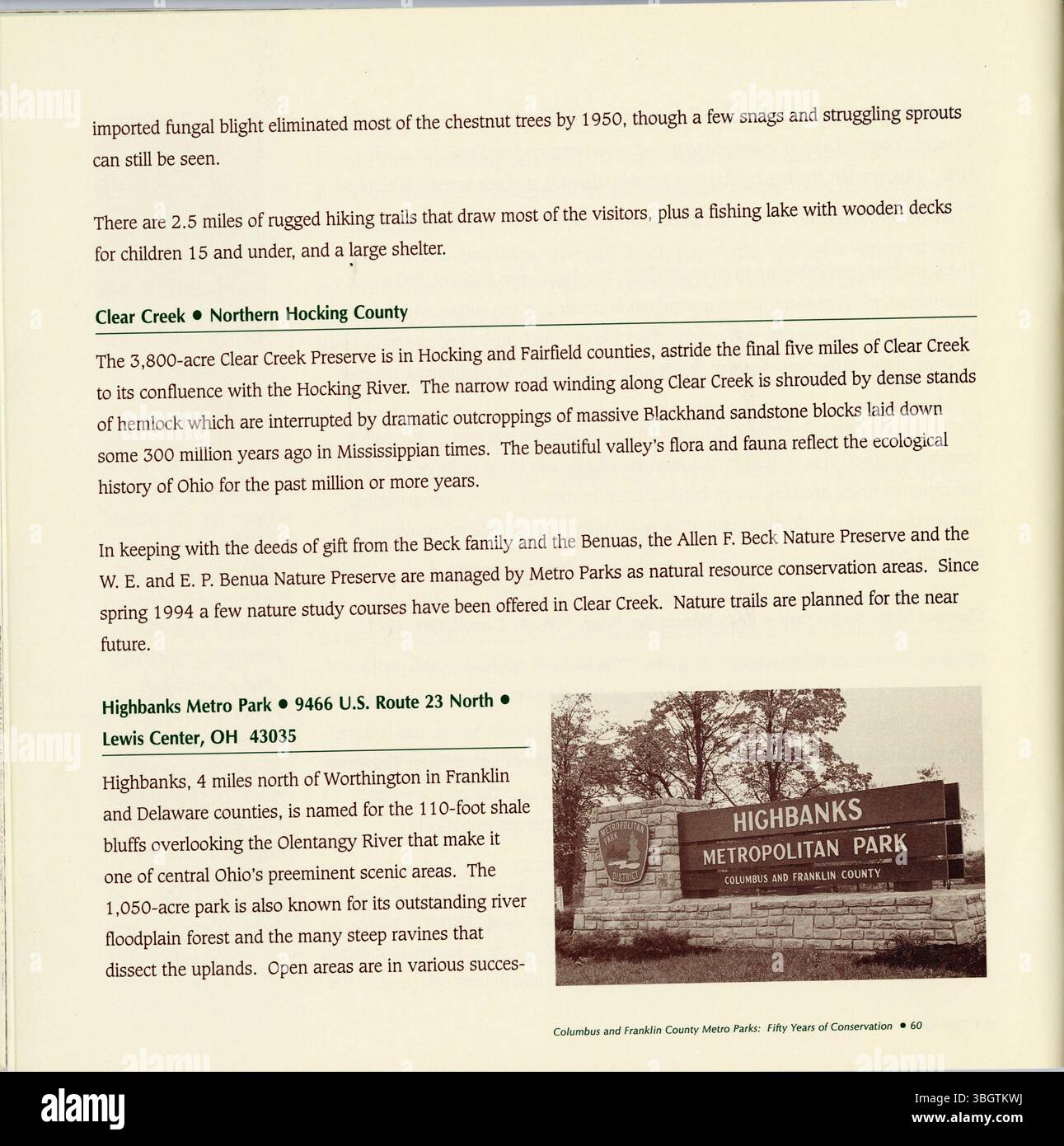 This booklet, celebrating the 50th anniversary of the Columbus and ...