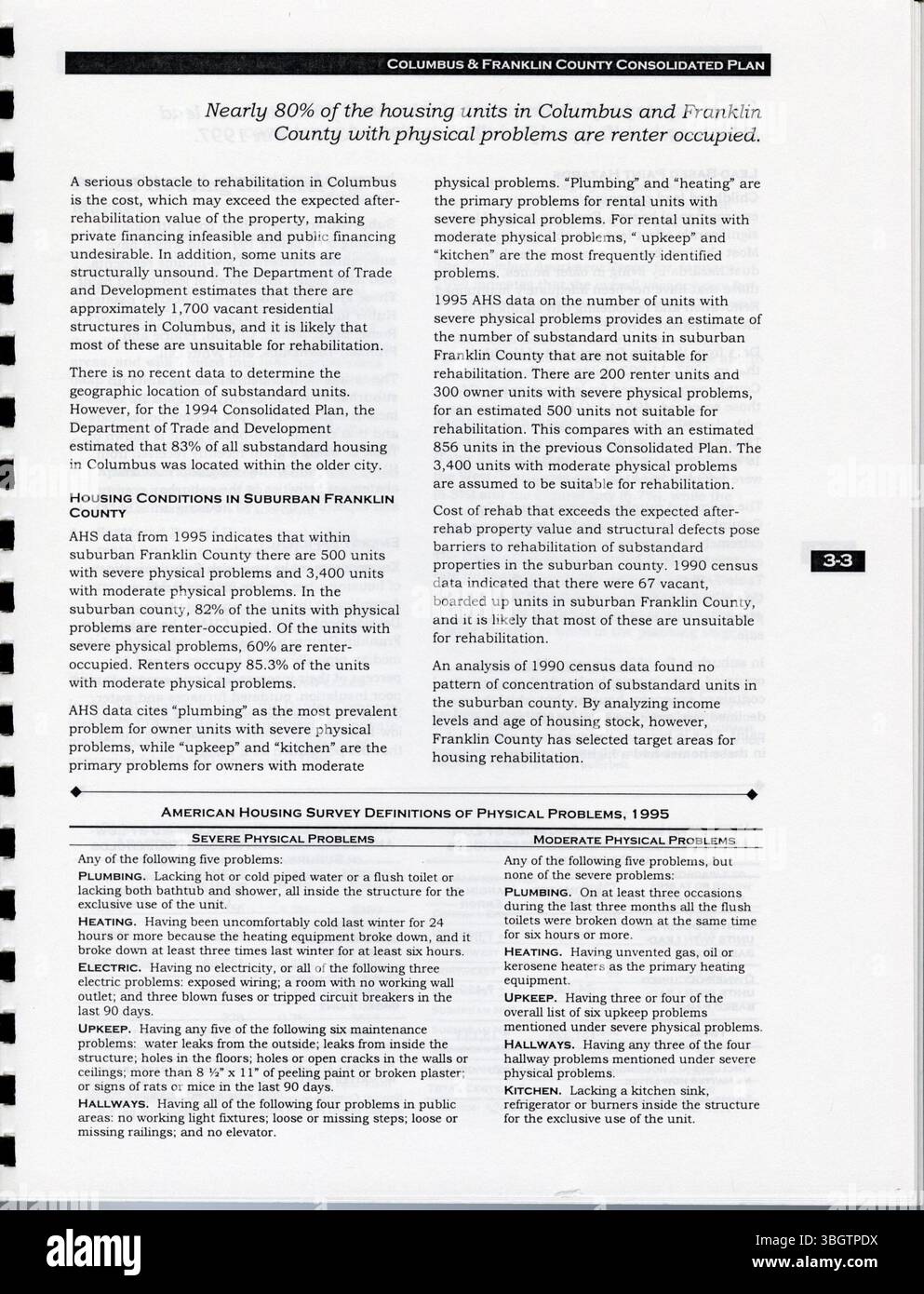 Hud Approach The 2000–2003 Consolidated Plan outlines Columbus' housing and urban ...