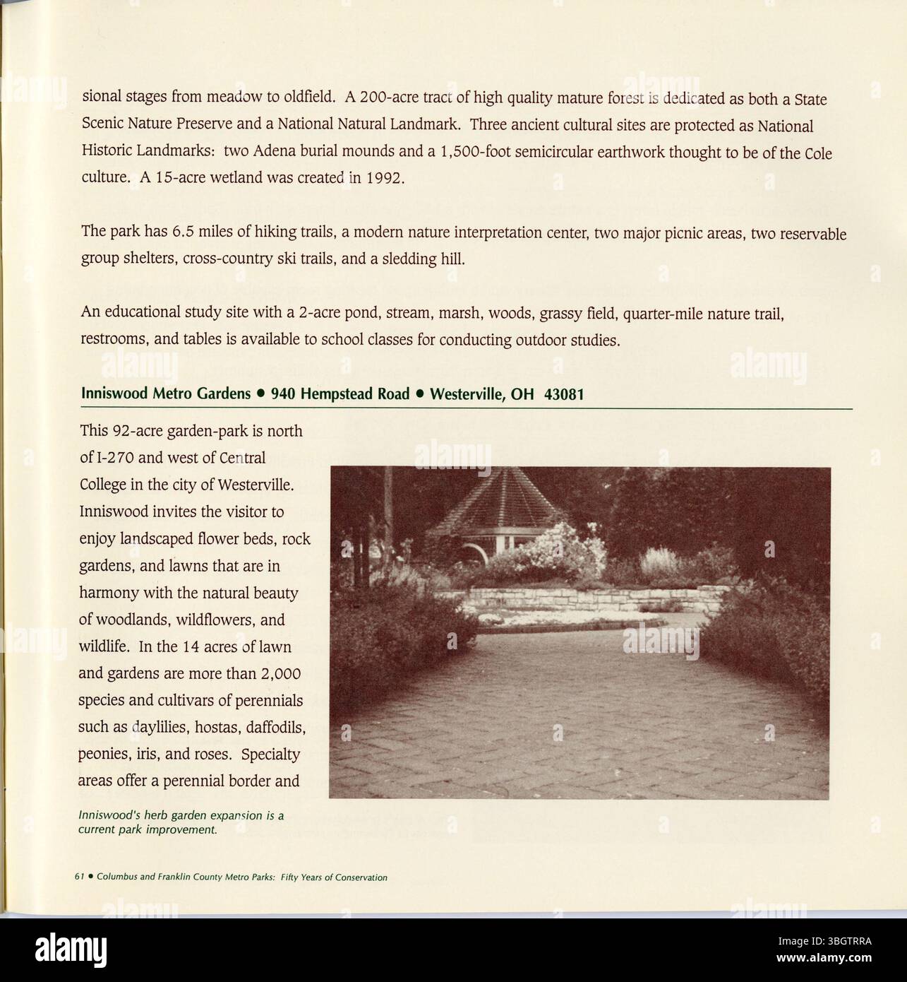 This booklet celebrates the 50th anniversary of the Columbus and ...