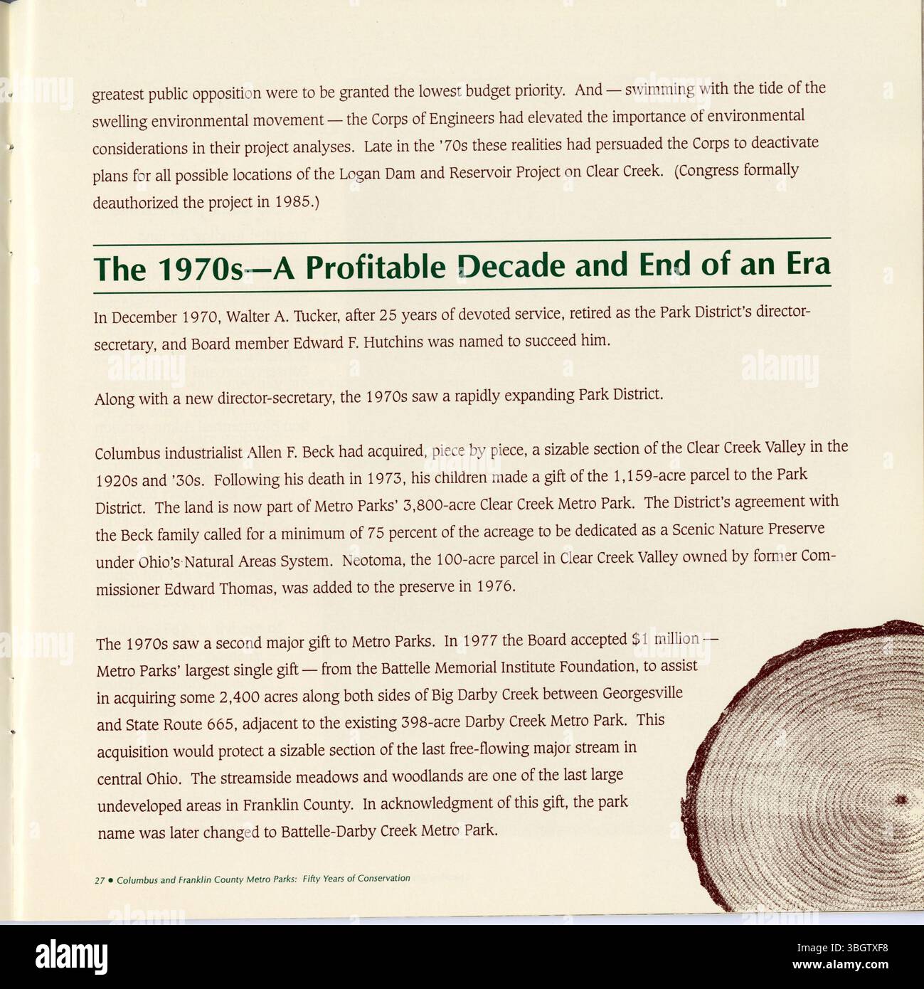 This booklet celebrates the 50th anniversary of the Columbus and ...