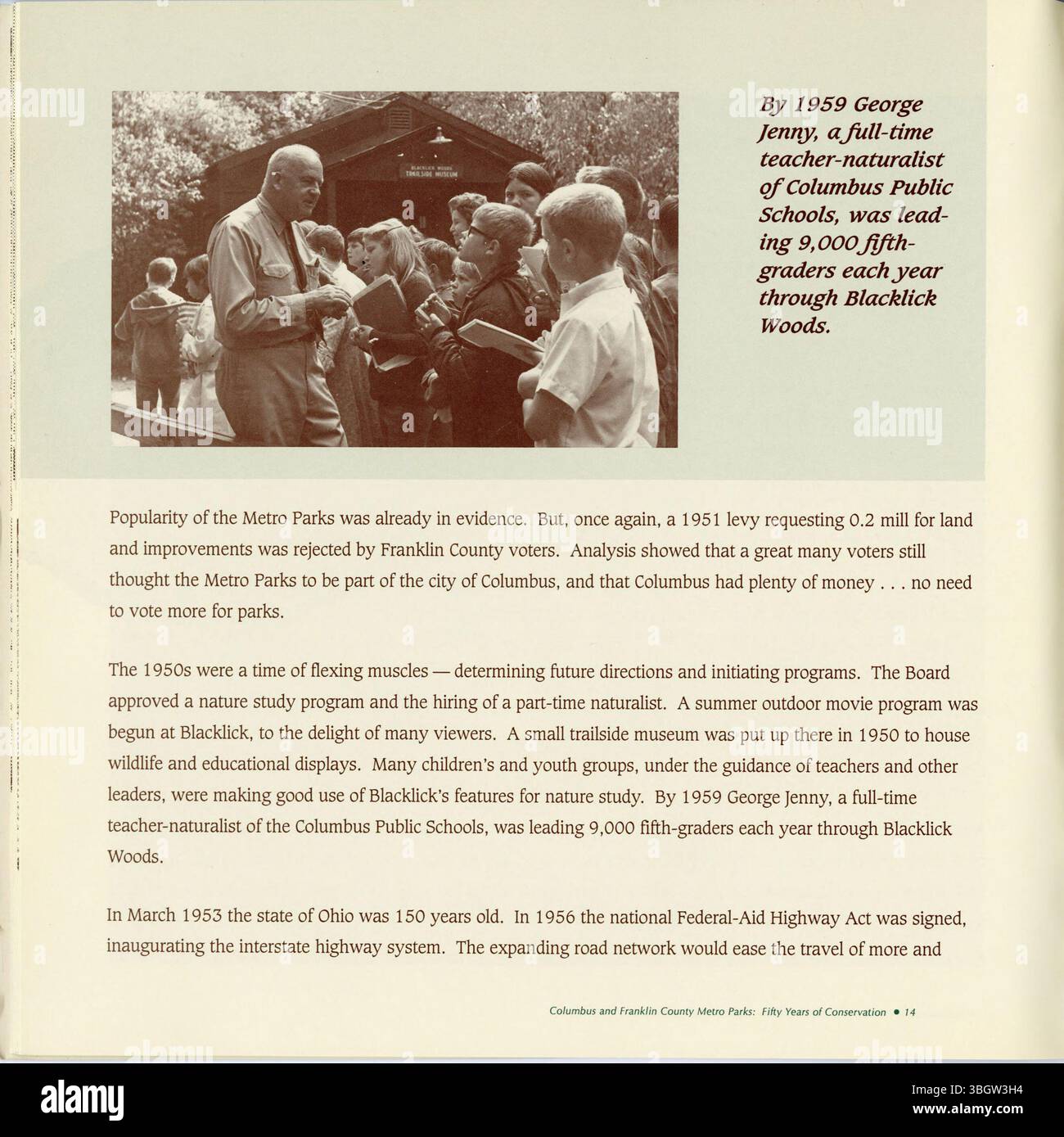 This booklet celebrates the 50th anniversary of the Columbus and ...