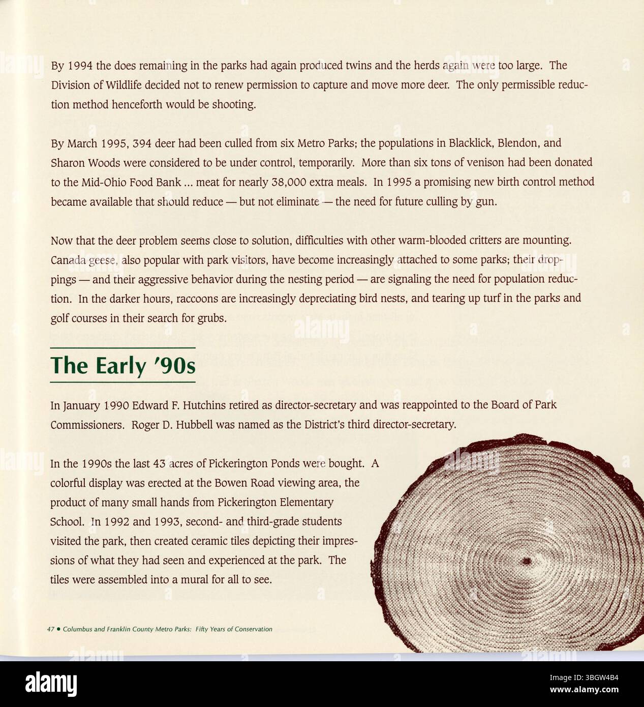 This booklet celebrates the 50th anniversary of the Columbus and ...