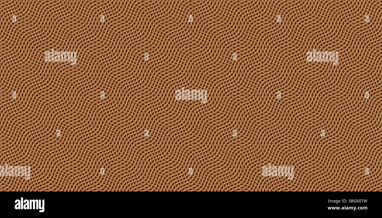 wavy geometric rhombus shaped abstract pattern rubber surface Stock Photo