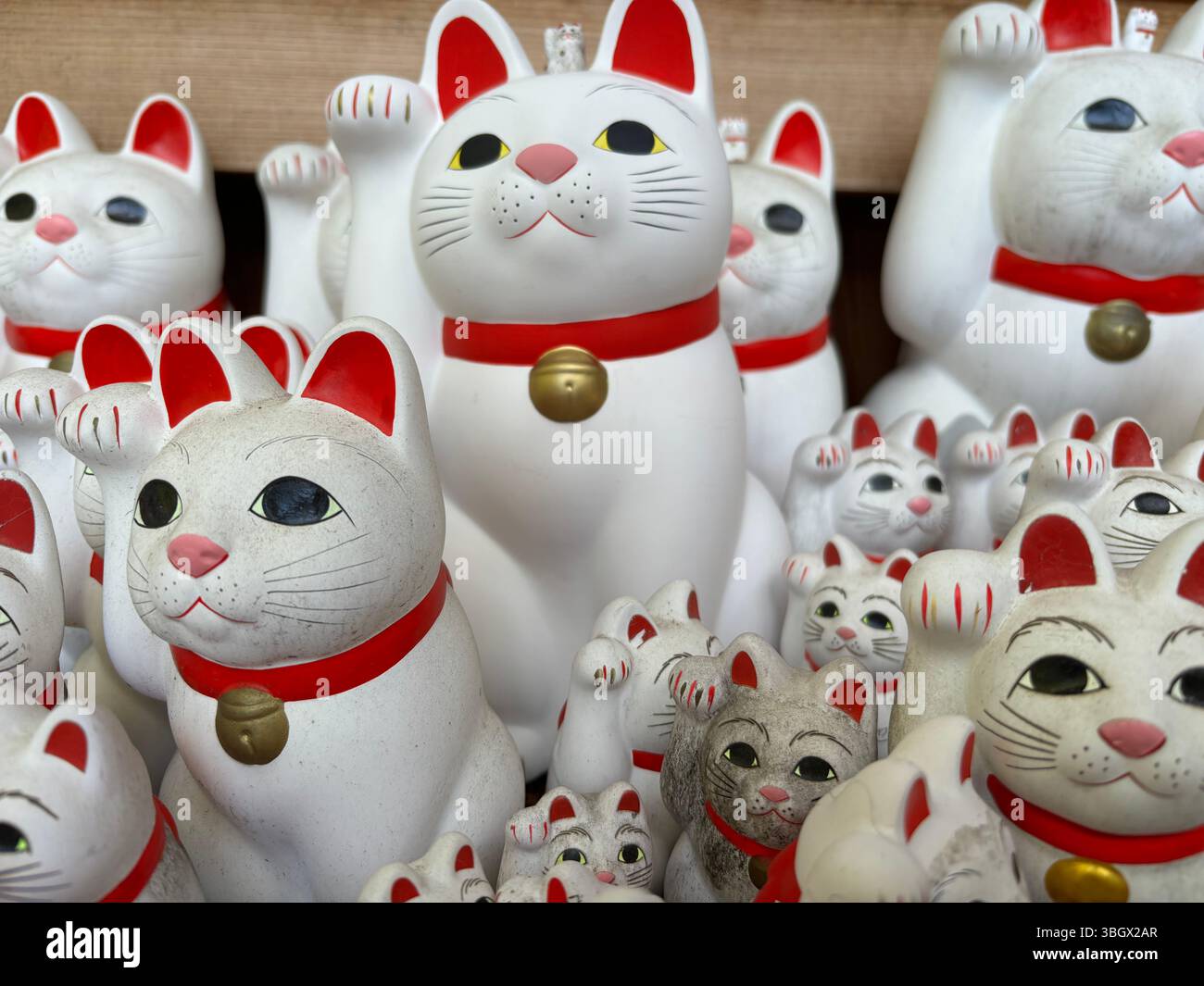 Japan Gotokuji Temple - Smartphone Captured Stock Image