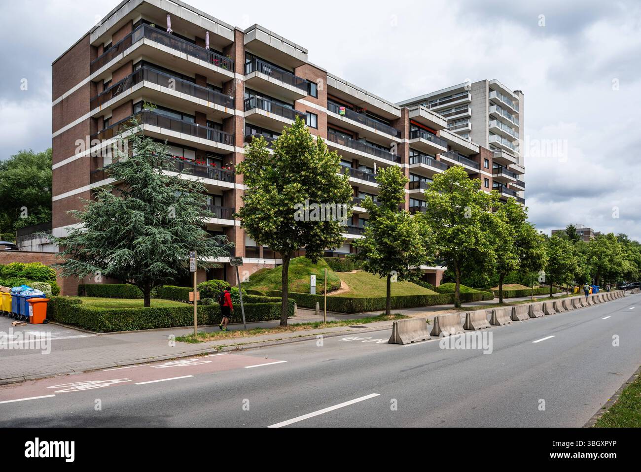 Anderlecht social housing buildings Potential Scenarios