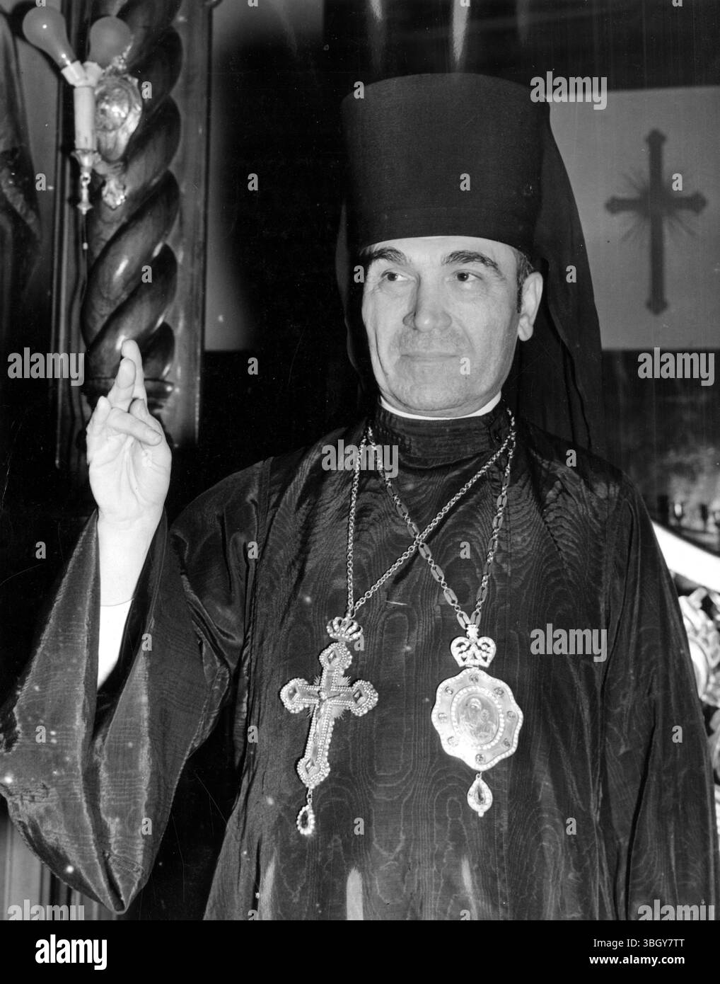 Bishop Fan Stylian Noli, self exiled former premier and president of ...