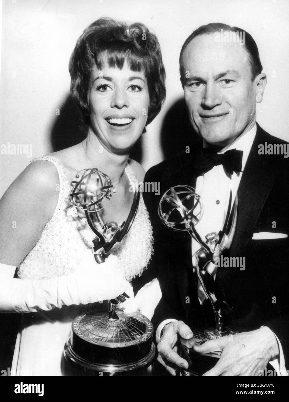 Receiving Show Comedian Carol Burnett, who wan an