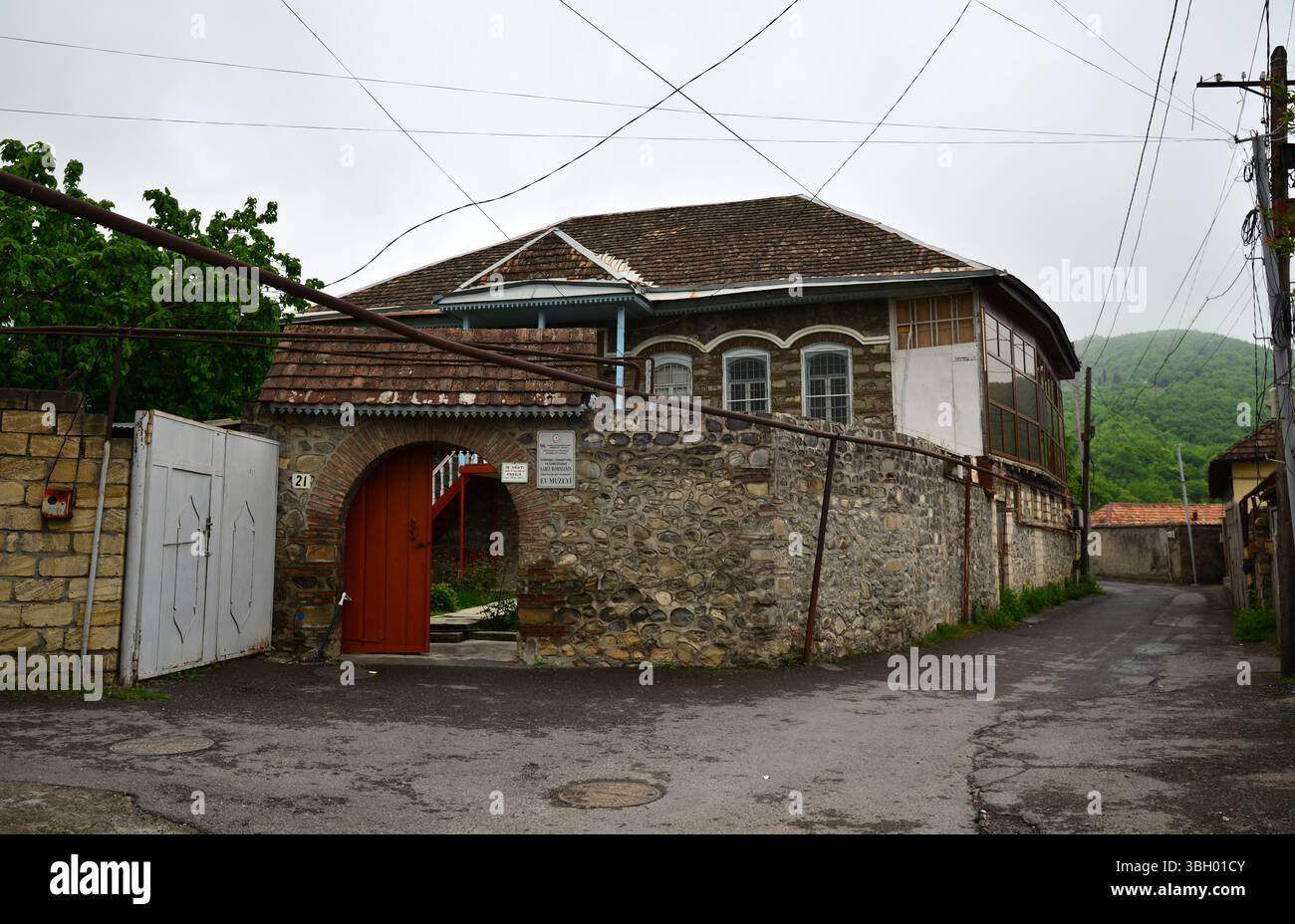 Sabit Rohman Sheki, Azerbaijan. May 3, 2025. A view of the Historical Sabit Rahman ...