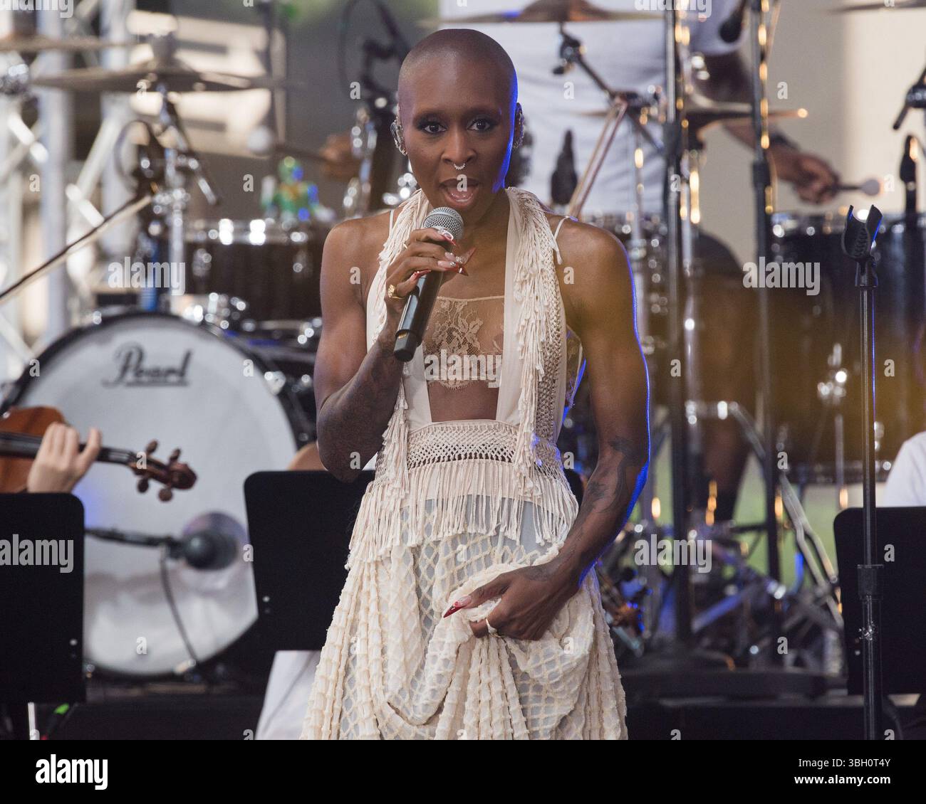 Ny. 06th June, 2025. Cynthia Erivo on stage for NBC Today Show Concert ...