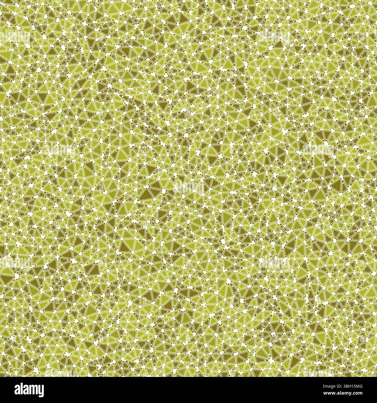 Vector science background. Rounded solid shapes in frames. Tiny triangle size. Mono tone style. Repeatable pattern. Vibrant vector tiles. Stock Vector