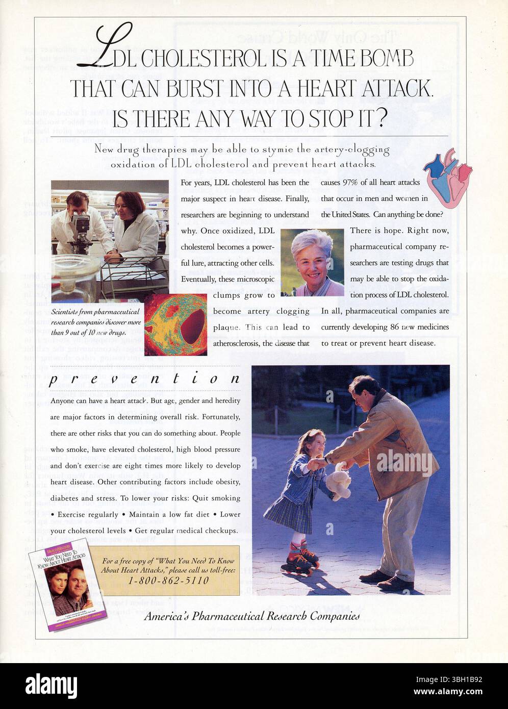 Vintage Smithsonian magazine April 1995 issue advert, USA Stock Photo ...