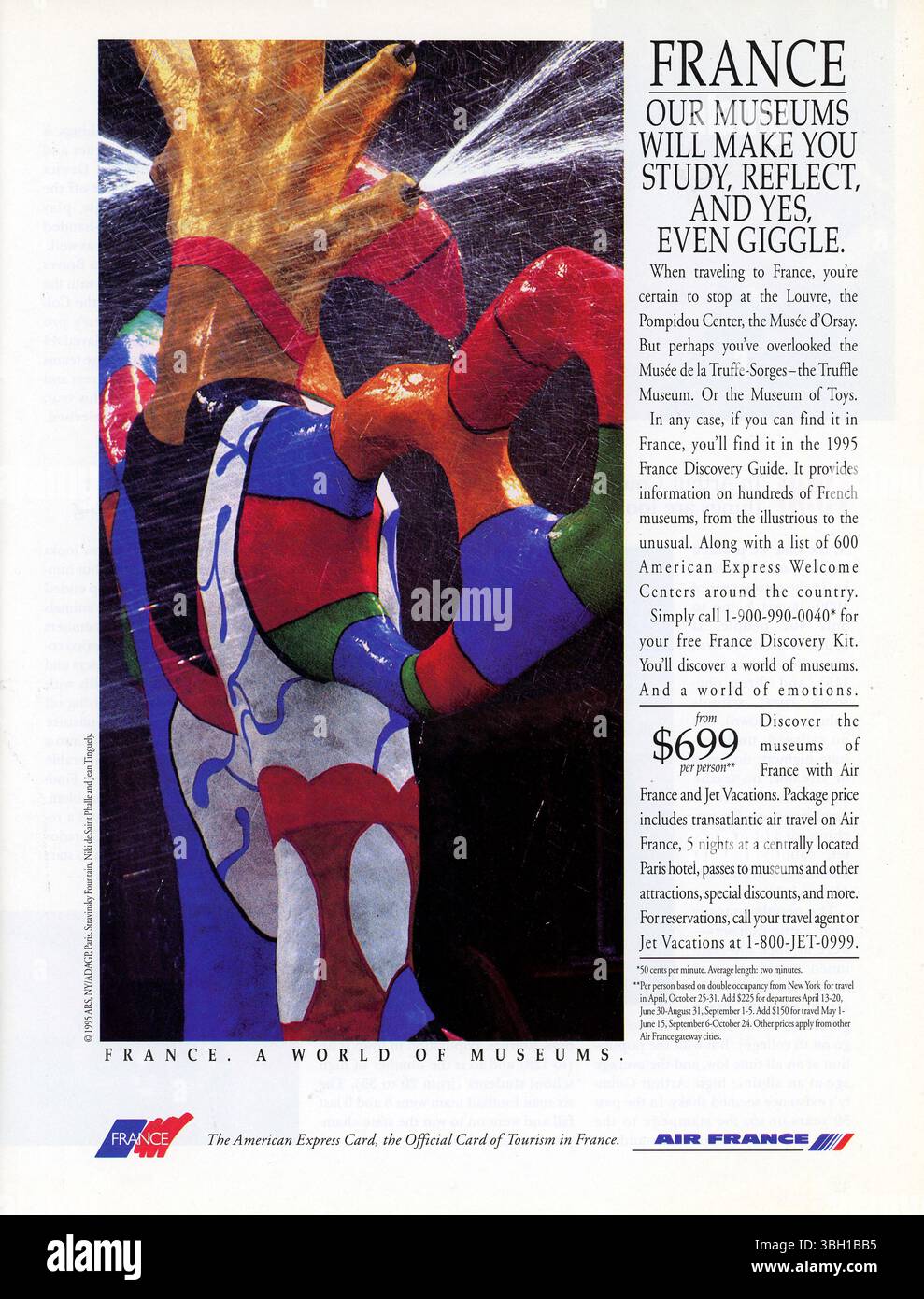Vintage Smithsonian magazine April 1995 issue advert, USA Stock Photo ...