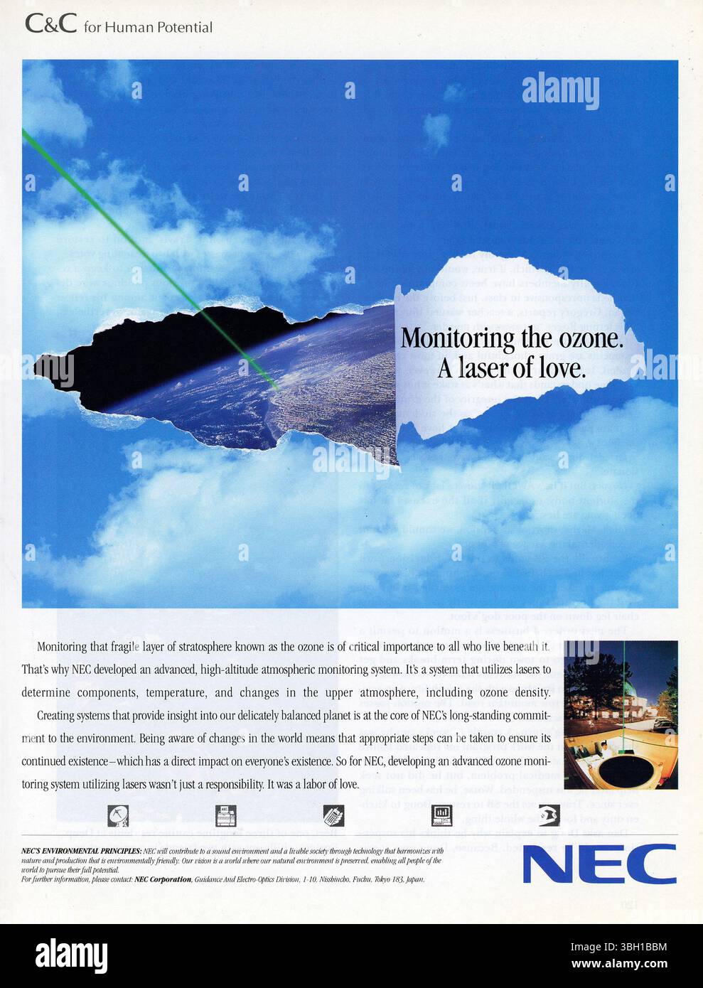 Vintage Smithsonian magazine April 1995 issue advert, USA Stock Photo ...