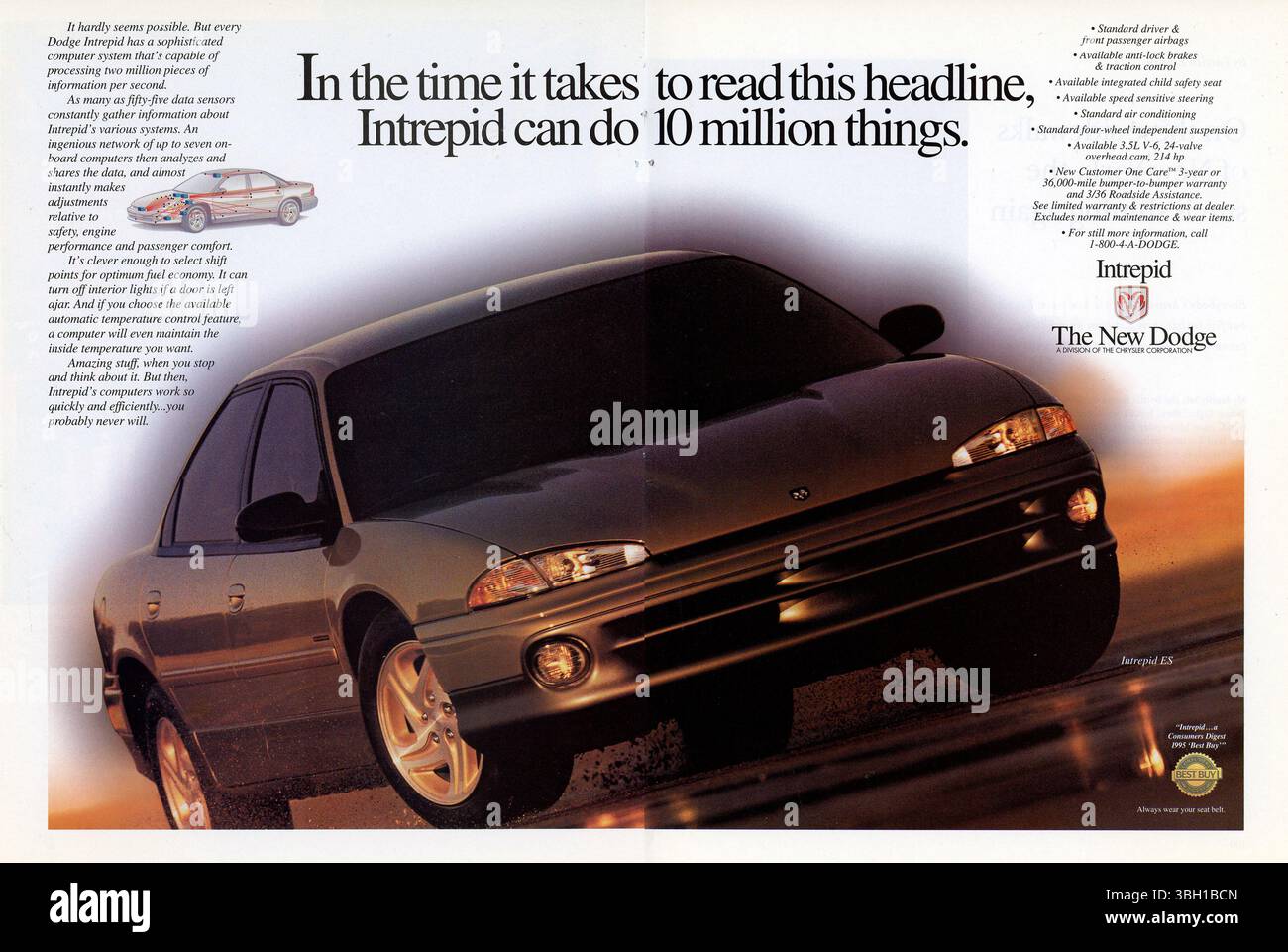 Vintage Smithsonian magazine April 1995 issue advert, USA Stock Photo ...