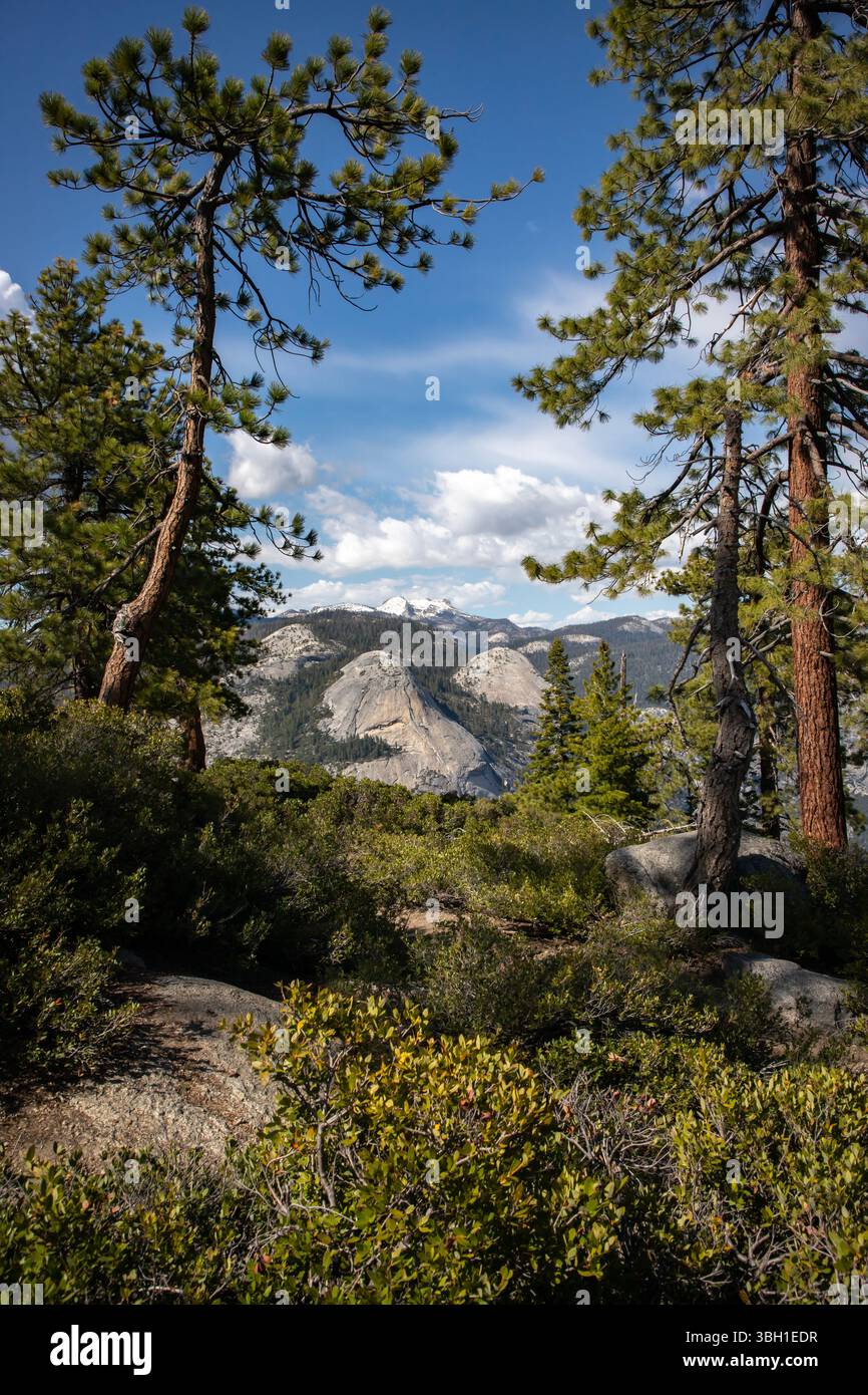 Sweeping views of North Dome from Glacier Point offer some of the most ...