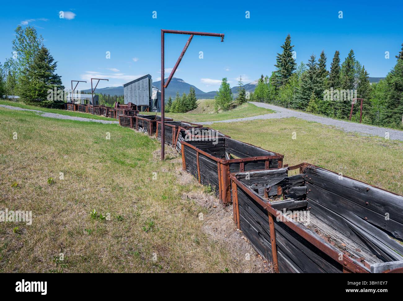 Row abandoned coal mine hi-res stock photography and images - Alamy