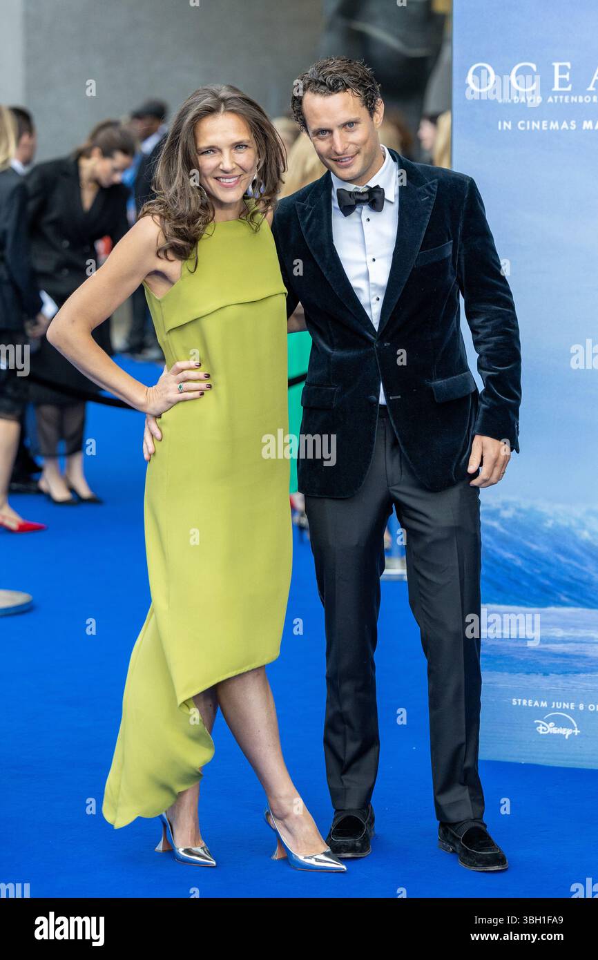 Van Rappard Family Celebs attend Ocean with David Attenborough World Film Premiere at the ...