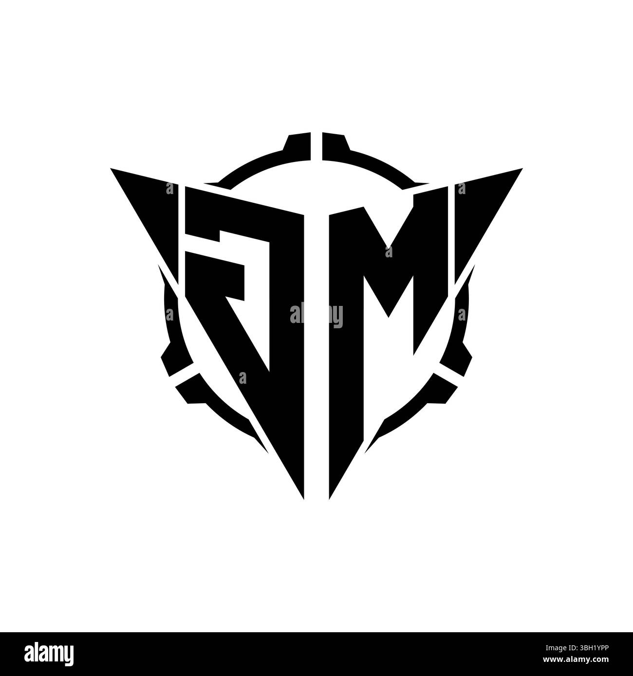 Gm gaming logo Black and White Stock Photos \u0026 Images - Alamy, image size:1300x1390