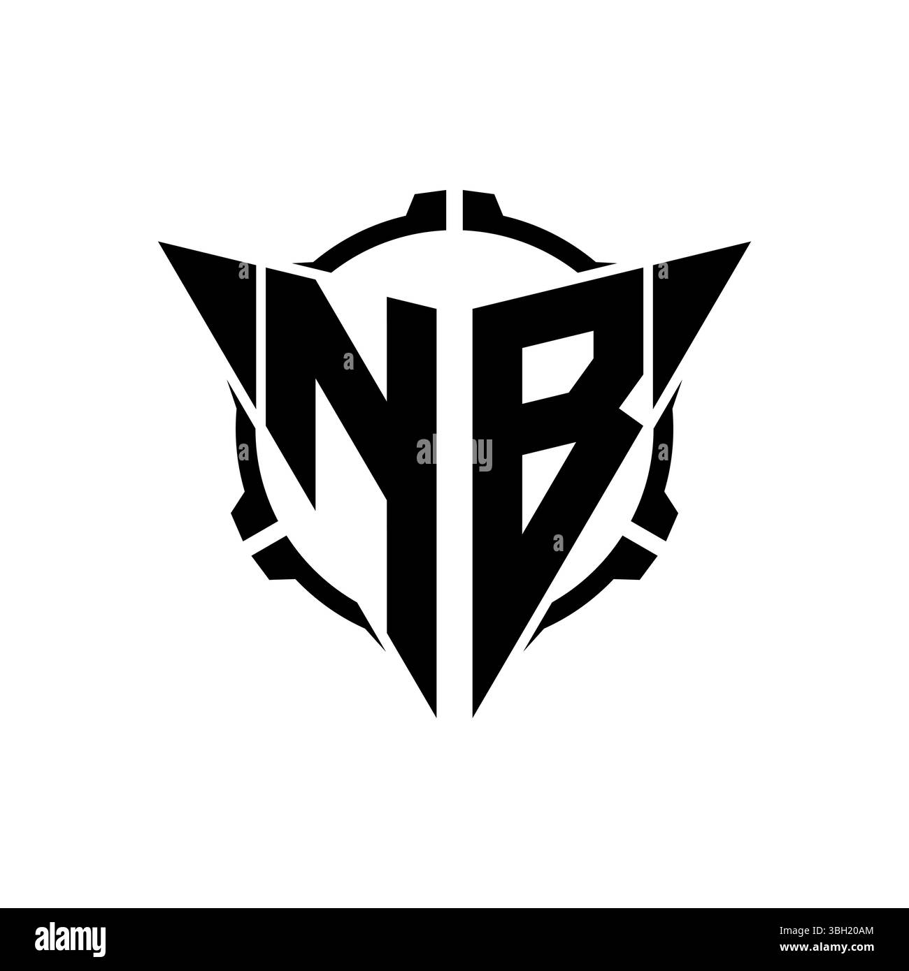Bn gaming logo Stock Vector Images - Alamy