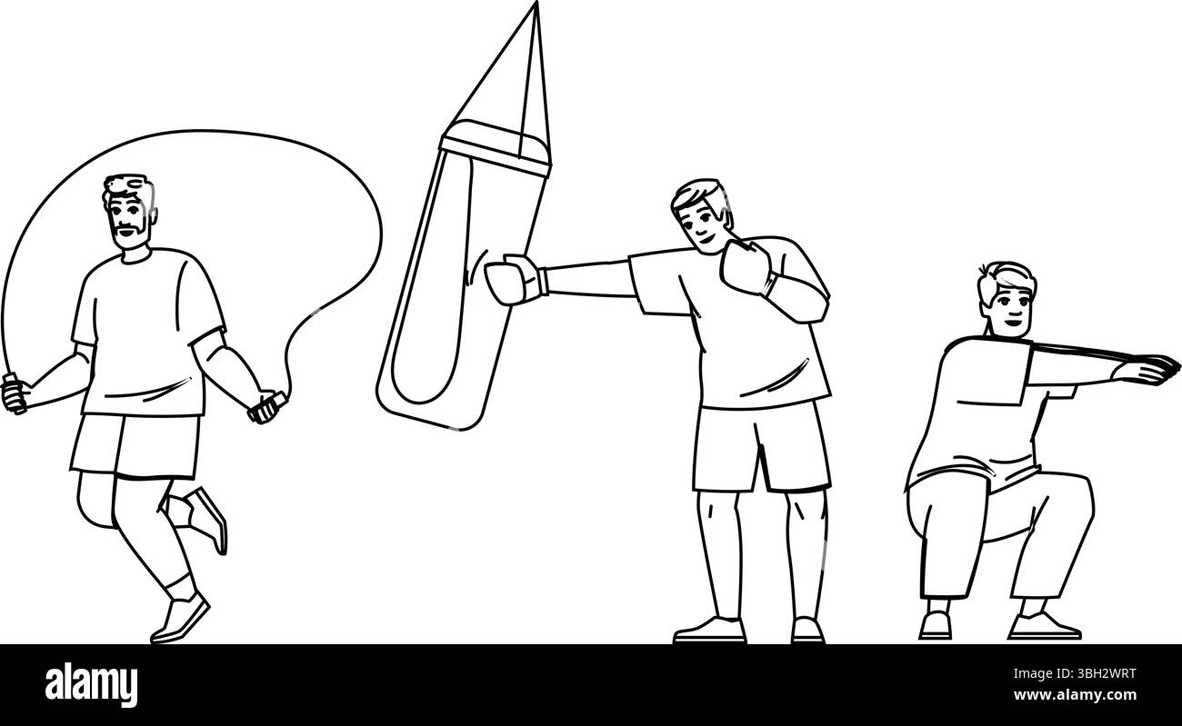 Workout perseverance Stock Vector Images - Alamy